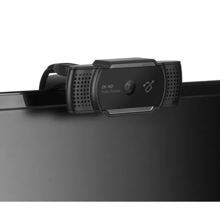 Aluratek 2K Ultra HD Webcam with Autofocus and Dual Microphones - New