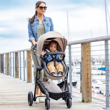 Evenflo Pivot Modular Travel System w/ LiteMax Car Seat & Anti-Rebound Bar New