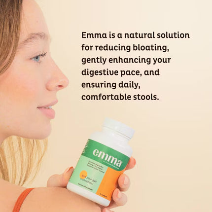 Emma Relief Daily Digestive Supplement Capsules - 30ct