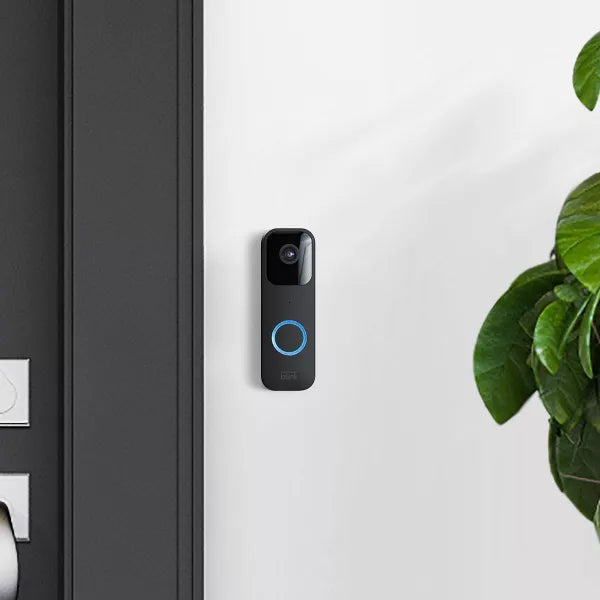 Blink Wi-Fi Video Doorbell - Black (New)