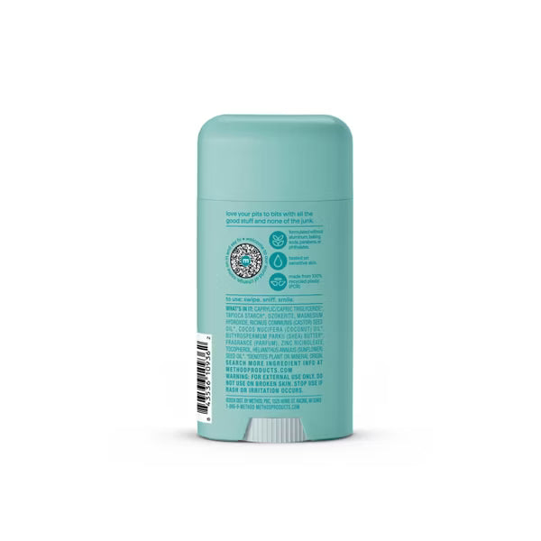 Method Solid Deodorant - Coco Twist For Sensitive Skin- 2.65oz