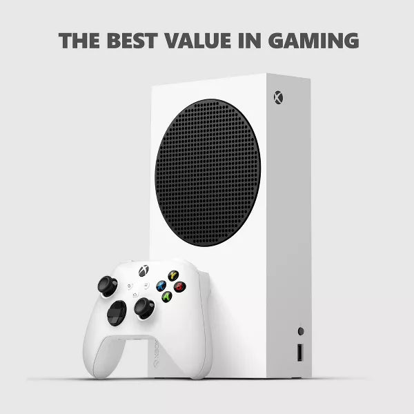 Microsoft - Xbox Series S 512GB All-Digital Console (Disc-Free Gaming) - White, New