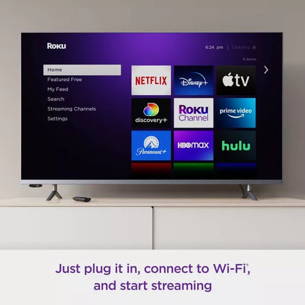 Roku Express HD Streaming Device with Standard Remote & Wi-Fi (Open Box, Without HDMI Cable & Charger)