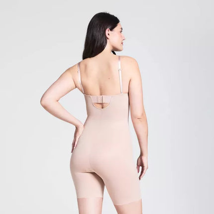 ASSETS by SPANX Flawless Finish Strapless Bodysuit Size XL New
