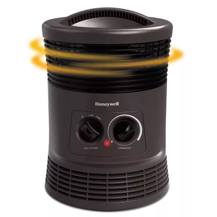 Honeywell HHF360B 1500W 360˚ Surround Indoor Heater, Black - Open Box