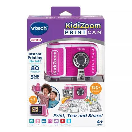 VTech KidiZoom Print Cam - Pink (Used, Without Paper Roll)