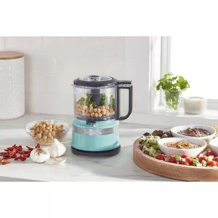 KitchenAid 3.5-Cup Food Chopper - Aqua Sky, Small Food Processor - New