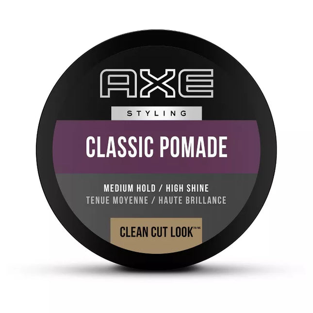 Axe Signature Clean Cut Look Hair Classic Pomade Travel Size - 2.64oz - New