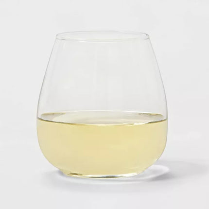 Made by Design Stemless Wine Glass Set of 5 – Clear – Open Box