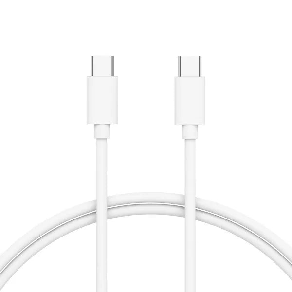 Just Wireless USB-C to USB-C PVC Cable - White - Open Box