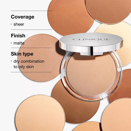 Clinique Stay-Matte Sheer Pressed Powder Foundation - Stay Beige - 0.27oz