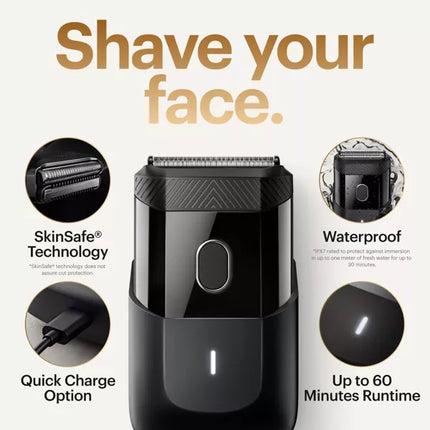 MANSCAPED The Handyman Compact Face Shaver Electric Razor New