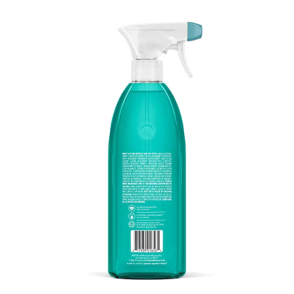 Method Tub + Tile Foaming Bathroom Cleaner Spray Bottle, Eucalyptus Mint - 28 fl oz