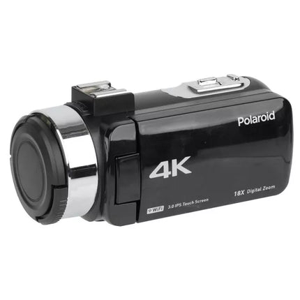 Polaroid 4K 18X Zoom Touch Screen Wi-Fi Camcorder - New