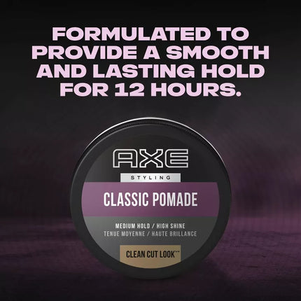 Axe Signature Clean Cut Look Hair Classic Pomade Travel Size - 2.64oz - New