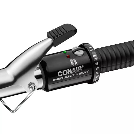 Conair Instant Heat Curling Iron 1-Inch Barrel with Quick Warm-Up | Open Box