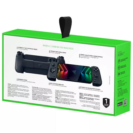 Razer Kishi V2 Mobile Gaming Controller for iPhone (Lightning) - Black - Open Box