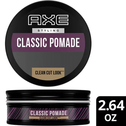 Axe Signature Clean Cut Look Hair Classic Pomade Travel Size - 2.64oz - New