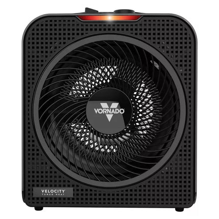 Vornado Velocity 4 Whole Room Vortex Indoor Heater - 1500W, Black, Open Box