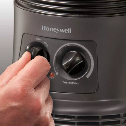 Honeywell HHF360B 1500W 360˚ Surround Indoor Heater, Black - Open Box