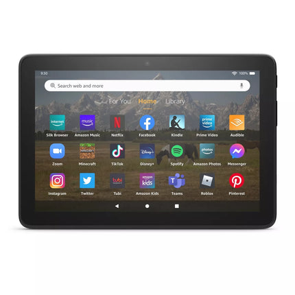 Amazon Fire HD 8 Tablet 8" - 32GB - Black (2022 Release) - Open Box