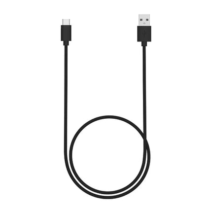 Just Wireless 4 ft TPU Type-C to USB-A Cable - Black (Open Box)