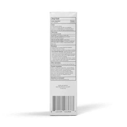 Native Mineral Face Lotion – Unscented SPF 30, 1.7 fl oz – New, Exp. 09/2024