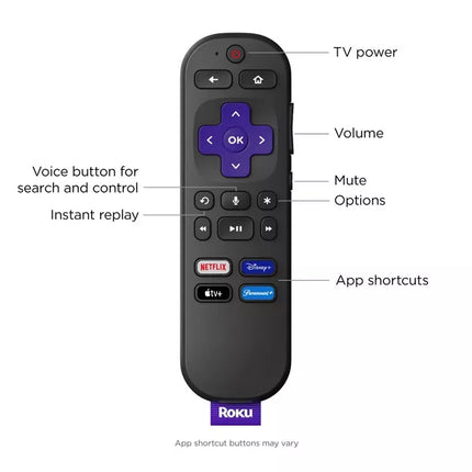 Roku Express 4K+ Streaming Player with Voice Remote and HDMI Cable (Open Box Without HDMI Cable)