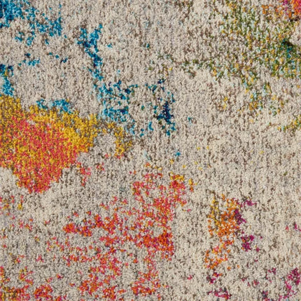 Nourison Celestial Splash Abstract Indoor Rug, 3'11" x 5'11", Open Box