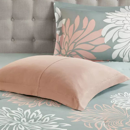 Calla Comforter & Cotton Sheet Set - Queen (New)