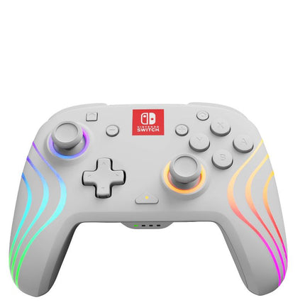 Afterglow Wave Wireless Motion Plus Controller for Nintendo Switch - White - New