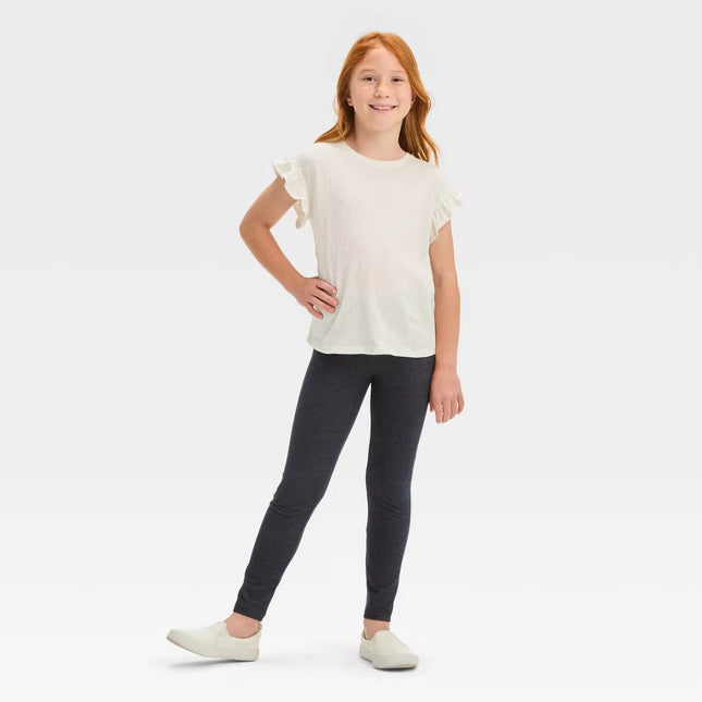 Girls' Faux Denim Leggings - Cat & Jack™, New