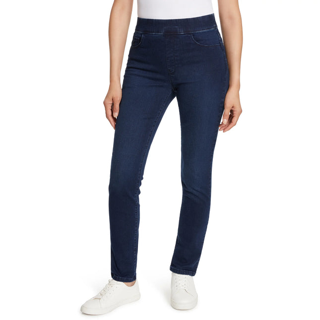 Gloria Vanderbilt Women's Amanda Pull-On High Rise Jean, Size 14, New Without Tags