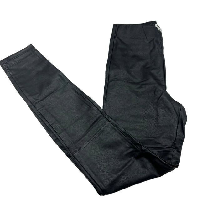 Good American Black Faux Leather Pants - New Size 2