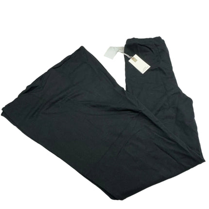 Good American Black Wide-Leg Pants Size L - New

