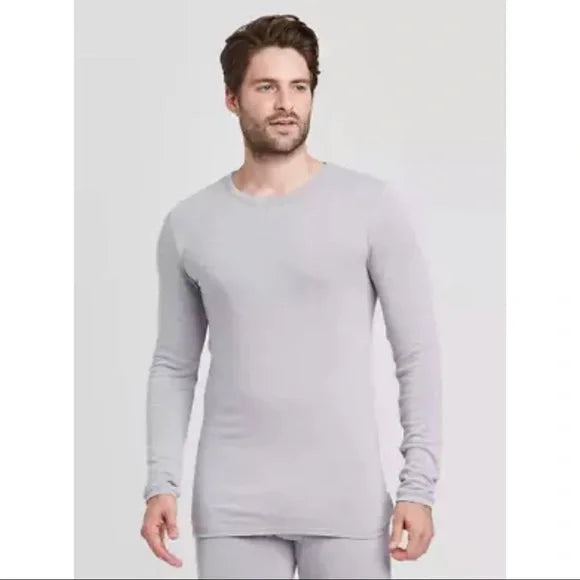  Goodfellow & Co Men's Soft Premium Thermal Shirt Gray Long John Top, Size S