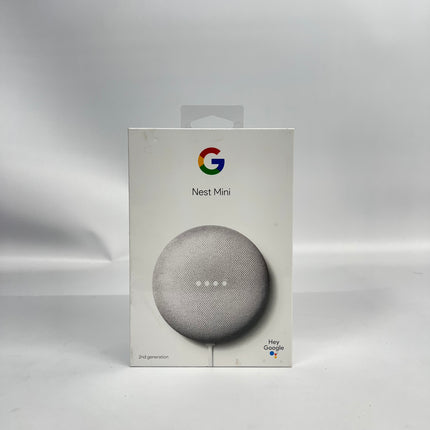 Google Nest Mini 2nd Gen Bluetooth Speaker with Multi-Language Compatibility New