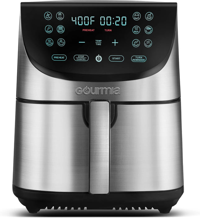 Gourmia 8-Quart Digital Air Fryer Oven - 12 Presets, XL Basket, 1700W (Open Box)
