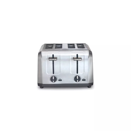 Hamilton Beach 4-Slice Toaster, Brushed Stainless Steel (24714) - New
