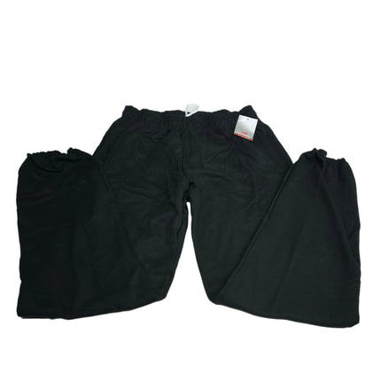 Hanes Ultimate Cotton PrintPro Sweatpants Black Size M New
