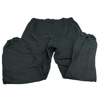 Hanes Ultimate Cotton Sport Active Gear Sweatpants Black Size XL New
