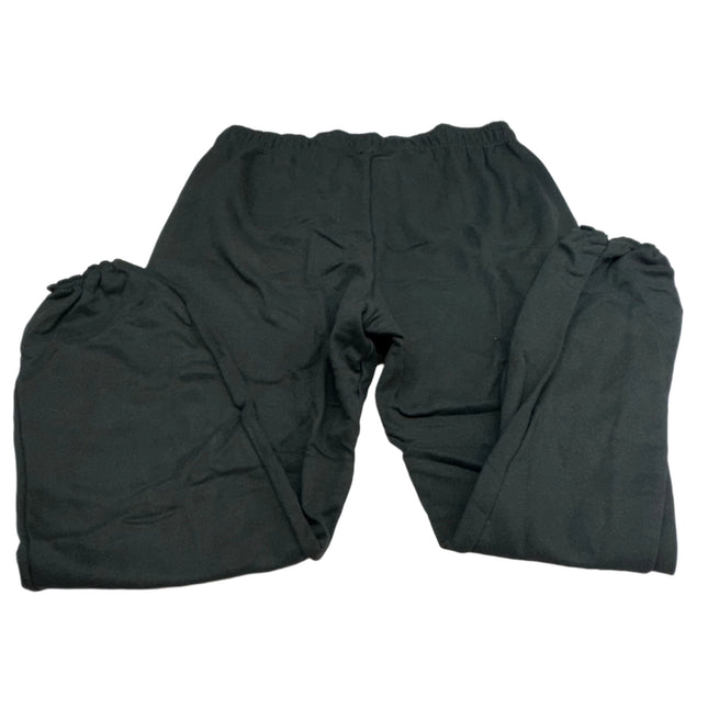 Hanes Ultimate Cotton Sport Active Gear Sweatpants Black Size XL New
