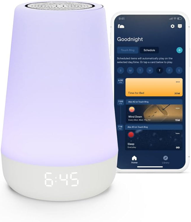 Hatch Rest 2nd Gen Baby Sound Machine and Night Light - White Noise Soother, Wi-Fi Enabled (New)