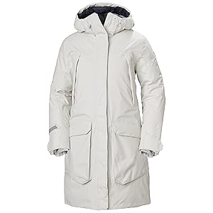 Helly Hansen RWB Down Parka Nimbus Cloud Size XS New