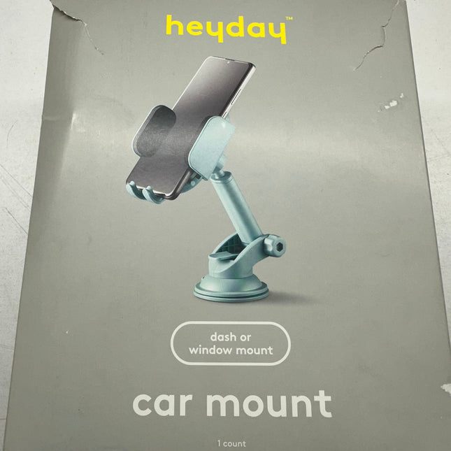 Heyday™ Dash or Window Car Mount - Adjustable and Durable Smartphone Holder Open Box