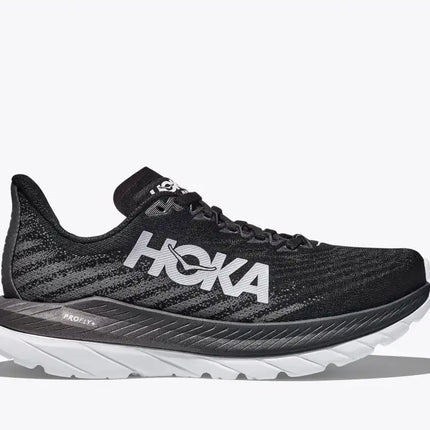 Hoka Men’s Mach 5 Running Shoes – Black/Castlerock – Size 8.5 D Medium – New
