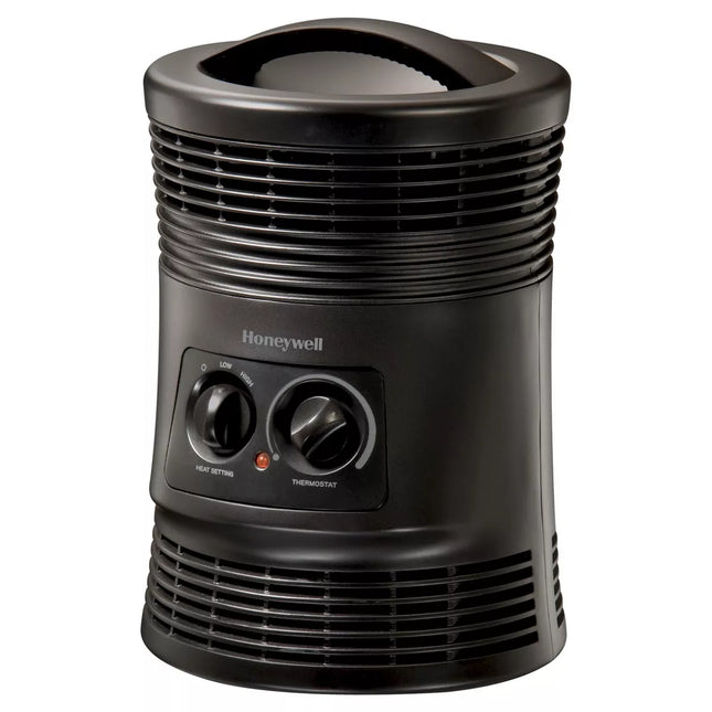 Honeywell HHF360B 1500W 360˚ Surround Indoor Heater, Black - Open Box