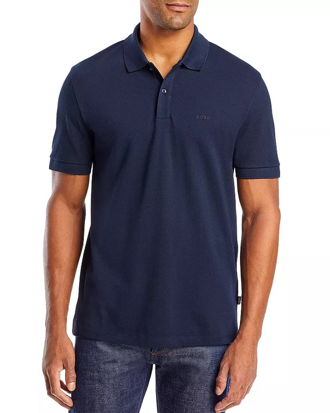 Hugo Boss Men's Pallas Regular Fit Polo Shirt, Navy, New Without Tags