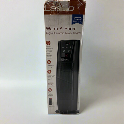 Lasko Tower Ceramic Space Heater with Remote - New Open Box