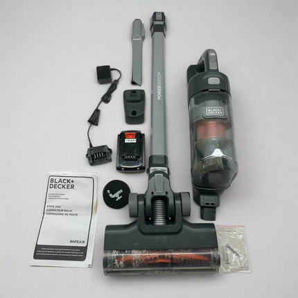 Black+Decker PowerSeries+ Cordless Stick Vacuum - Used